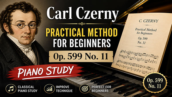 Carl Czerny Practical Method for Beginners Op 599 No 11