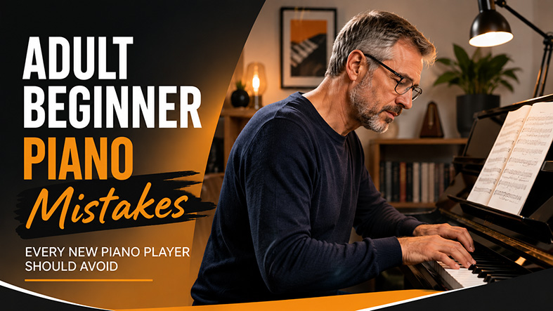 Adult Beginner Piano Mistakes Every New Piano Player Should Avoid