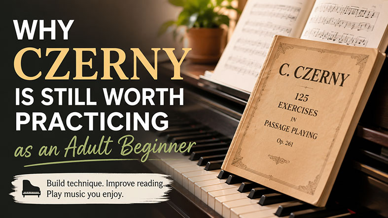 Why Czerny Is Still Worth Practicing as an Adult Beginner